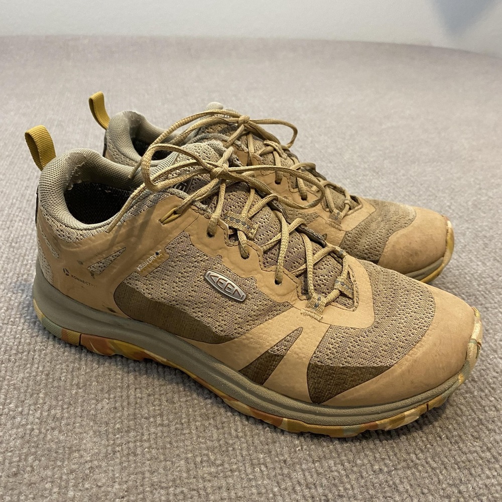 KEEN Shoes Beige Mesh Waterproof Trail Hiking 1024670 Sneakers Womens Size 8.5